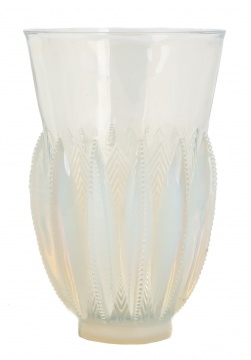 R. Lalique Chamonix Art Deco Vase